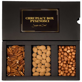 Zestaw prezentowy - bombonierka z orzechami